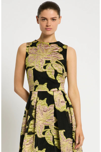 Florence Midi - Citrus Pink Black