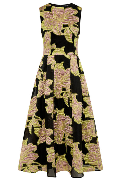 Florence Midi - Citrus Pink Black
