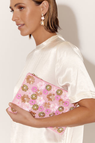 Flower Bomb Event Clutch - Pink Pastel Multi
