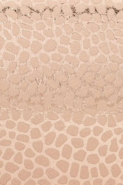 Frankie Embossed Clutch - Blush