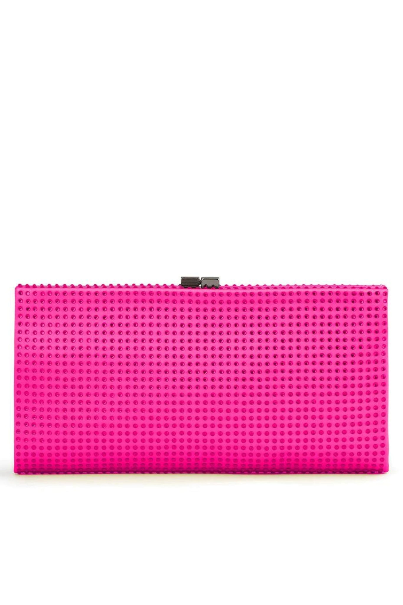 Gabriela Hotfix Frame Clutch - Fuchsia