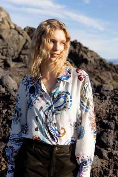 Gaia Shirt - Paisley