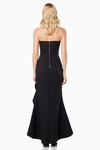 Gavotte Strapless Gown - Black