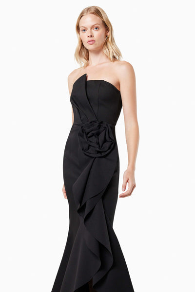 Gavotte Strapless Gown - Black