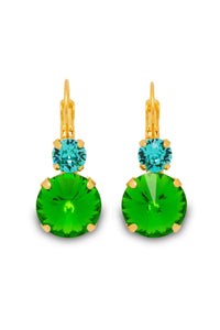 Gisele Earrings - Fern Green