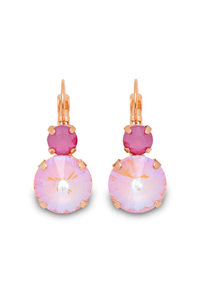 Gisele Earrings - Peach Delight Peony