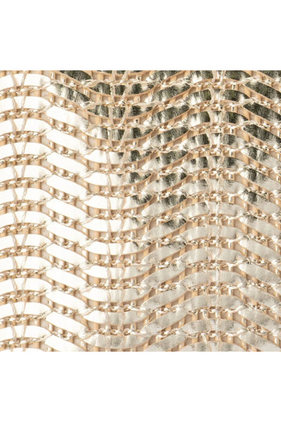 Hannah Textured Clutch - Gold