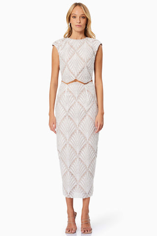 Harper Pearl Sequin Set - Ivory