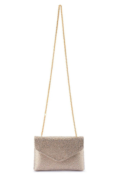 Hattie Crystal Shoulder Bag - Champagne