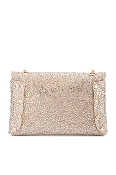 Hattie Crystal Shoulder Bag - Champagne