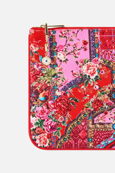 Heirloom Empire Small Canvas Clutch
