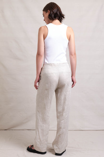 In Ore Linen Pant - Pumice