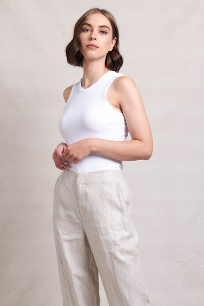 In Ore Linen Pant - Pumice