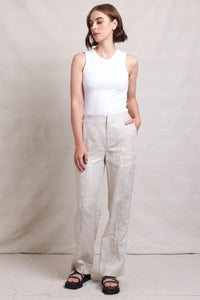 In Ore Linen Pant - Pumice