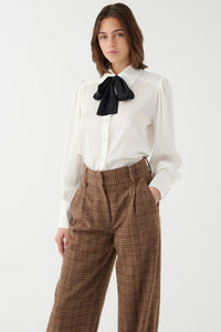Jasmina Silk Blouse - Natural White