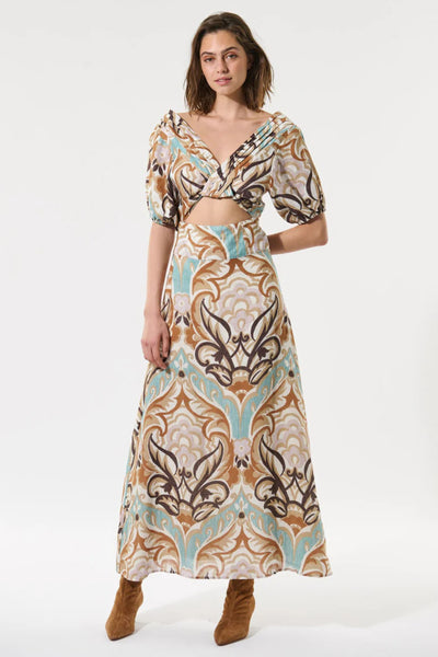 Javadea Dress - Artistic Spice