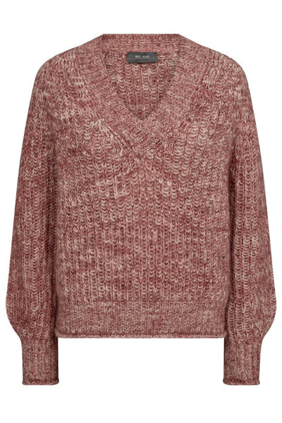 Jaylin V-Neck Knit - Rosette