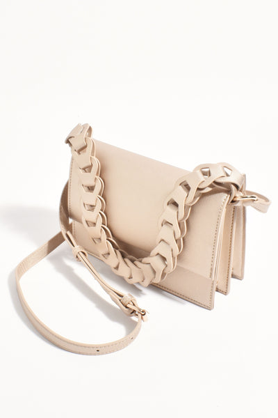 Jessica Structured Chain Mini Handbag - Gold