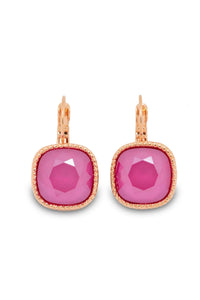 Jolie Earrings - Peony Pink