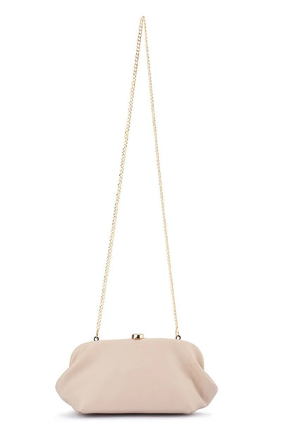 Josefina Framed Clutch - Natural