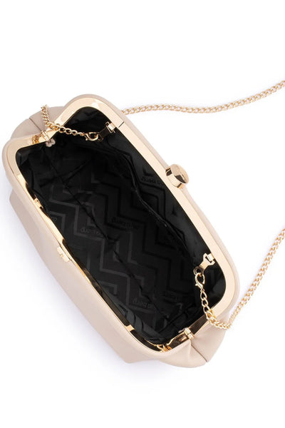 Josefina Framed Clutch - Natural