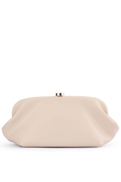 Josefina Framed Clutch - Natural
