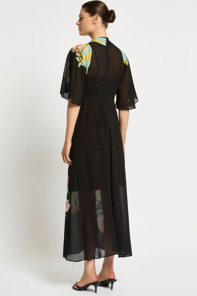 Julia Maxi Dark Ink - Floral