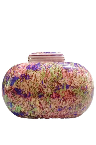 Kendall Acrylic Resin Clutch - Pink
