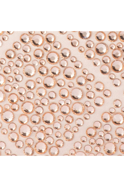 Keren Diamond Hotfix Clutch -Blush