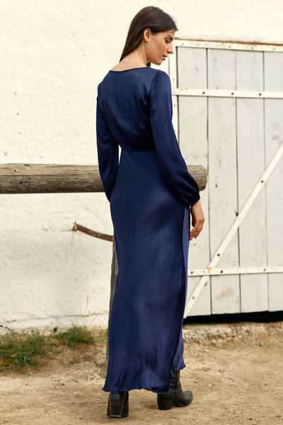 Kimi Long Dress - Navy