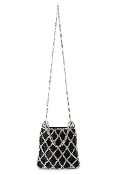 Kit Crystal Cage Bag - Black