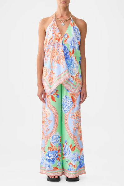 Knotted Scarf Top - Topkapi Pop