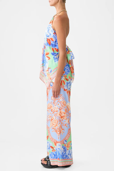 Knotted Scarf Top - Topkapi Pop