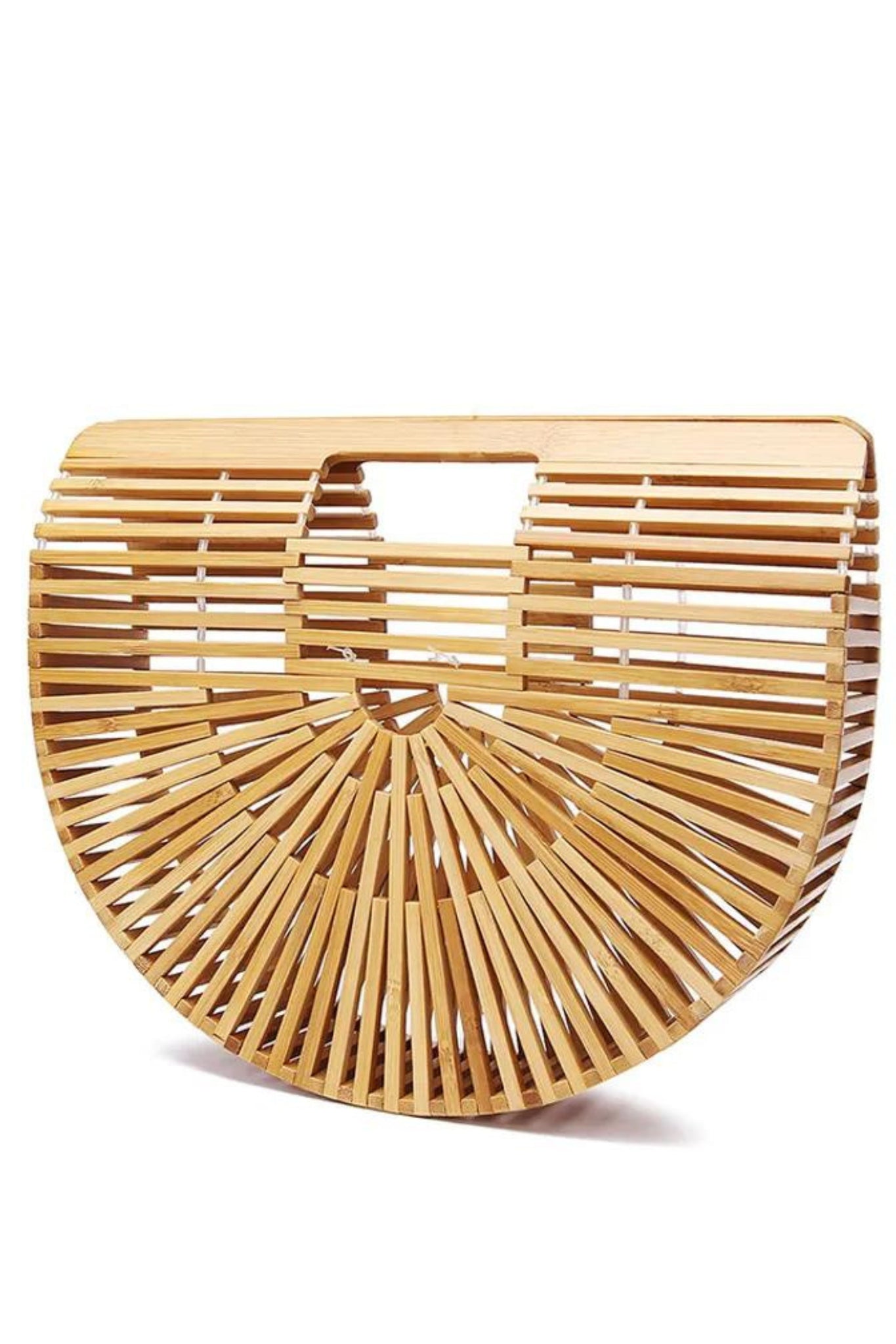 Large Bamboo Arc Bag