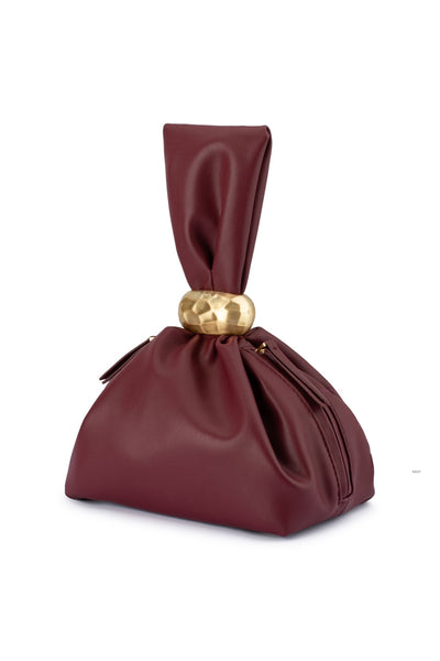 Lenni Pouch Bag - Burgundy