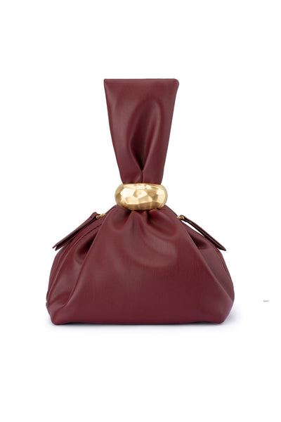 Lenni Pouch Bag - Burgundy