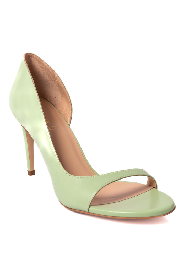 Evangelie Green Crystal Mules – Liberty Shoes Australia