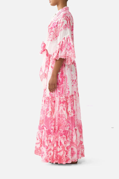 High Waisted Tiered Skirt - Livin La Vida Rosa