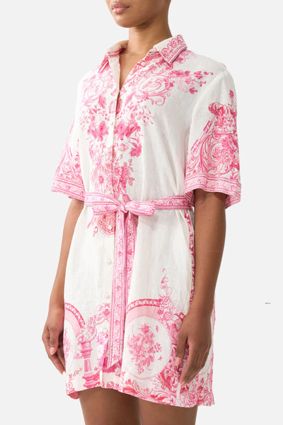Short Shirt Dress - Livin La Vida Rosa