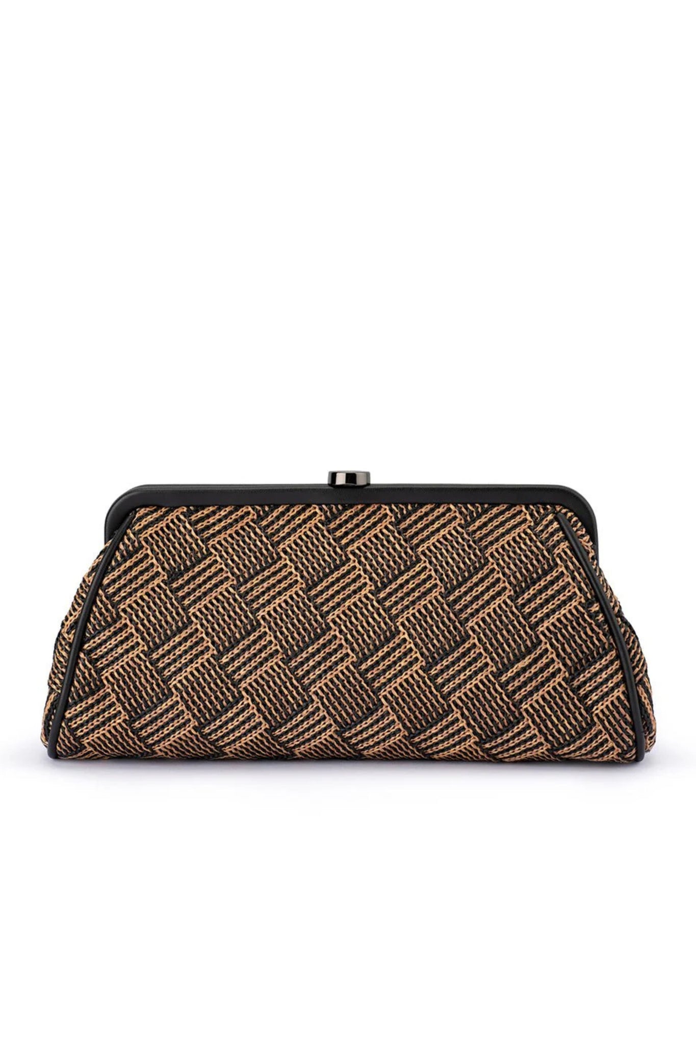 Lois Woven Frame Bag - Black
