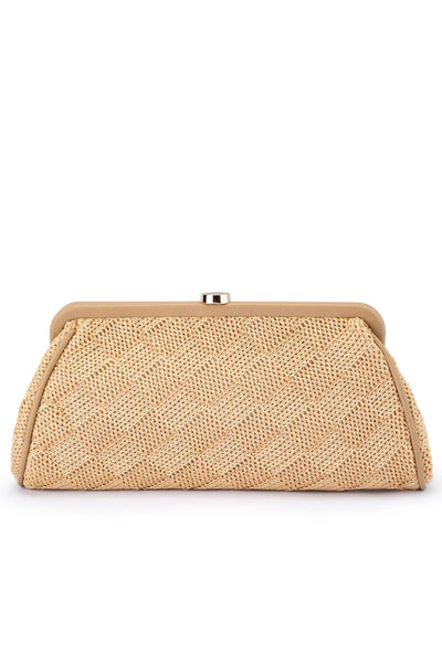 Lois Woven Frame Bag - Natural