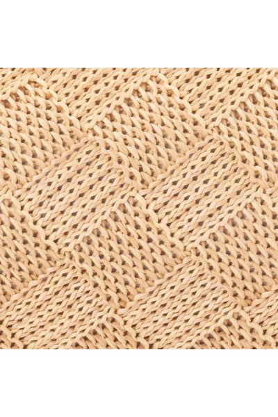 Lois Woven Frame Bag - Natural