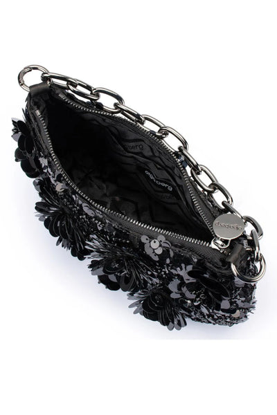 Louie Croissant Bag - Black