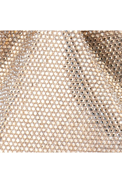 Mabel Crystal Top Handle - Champagne