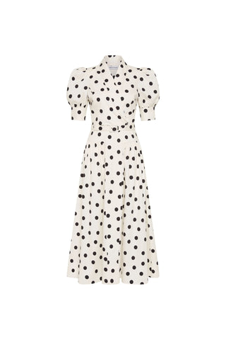 Maisie Midi - Polka Dot Print