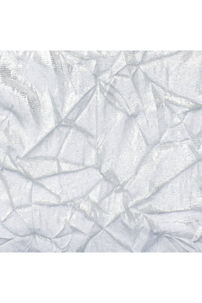 Mateo Metallic Clutch - Silver