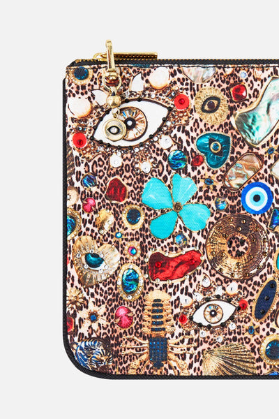 Nazar Nirvana Small Canvas Clutch