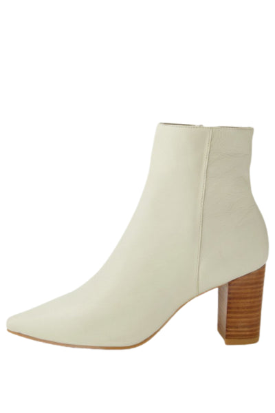 Nerine Ankle Boots - Stone Leather