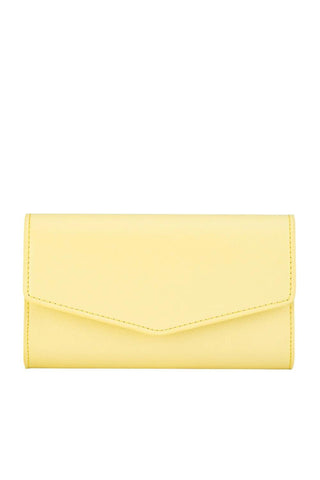 Nic Envelope Clutch - Lemon
