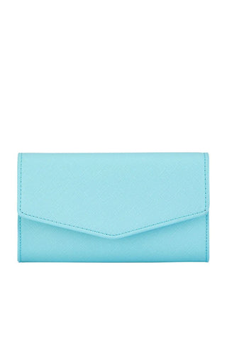 Nic Envelope Clutch - Light Blue